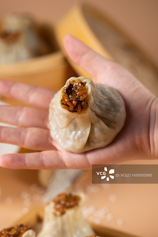 上海烧麦图片素材