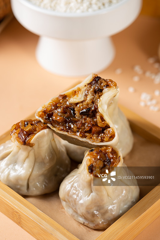 上海烧麦图片素材