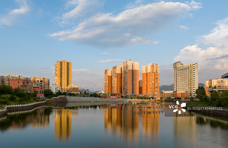 贵州风光之余庆县城图片素材