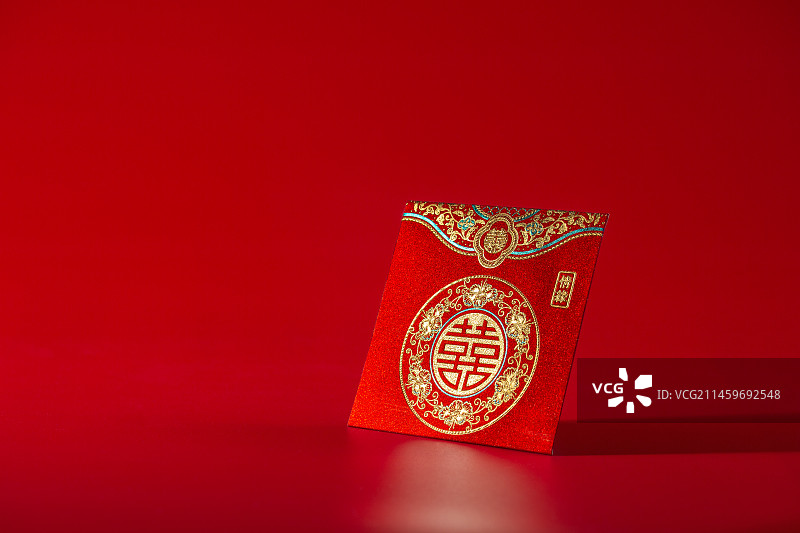 喜字红包xi图片素材
