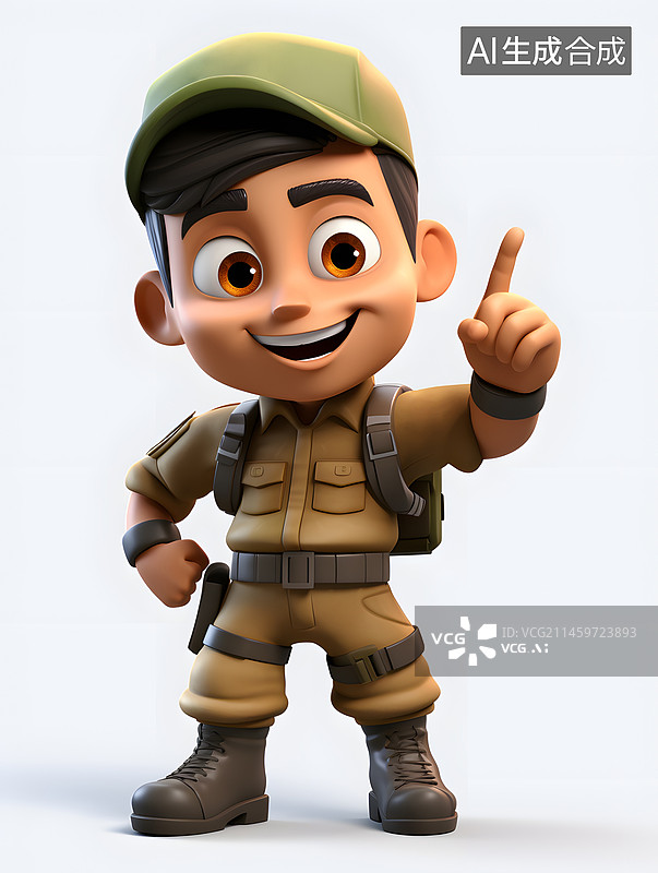【AI数字艺术】士兵战士军人图片素材