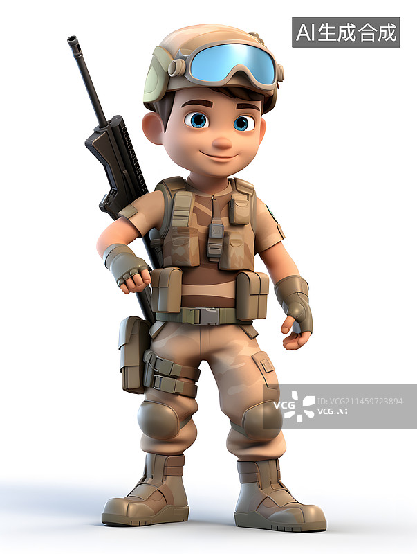 【AI数字艺术】士兵战士军人图片素材