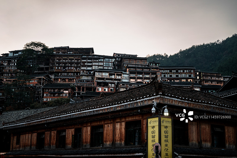 西江千户苗寨图片素材