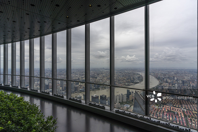 上海中心观景台图片素材