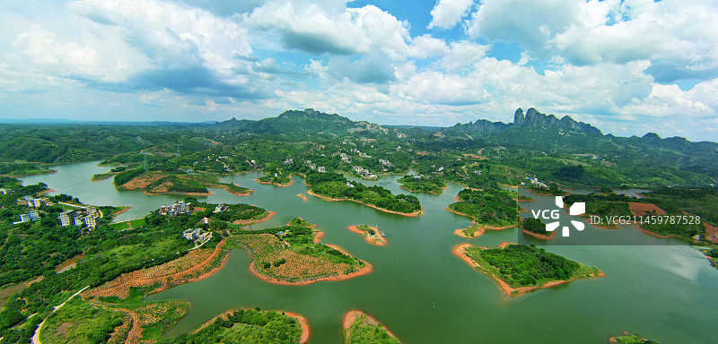 白石水库图片素材