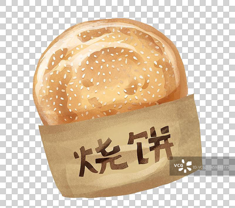 芝麻烧饼图片素材