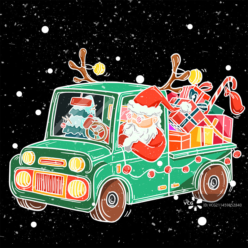 圣诞节圣诞老人图片素材