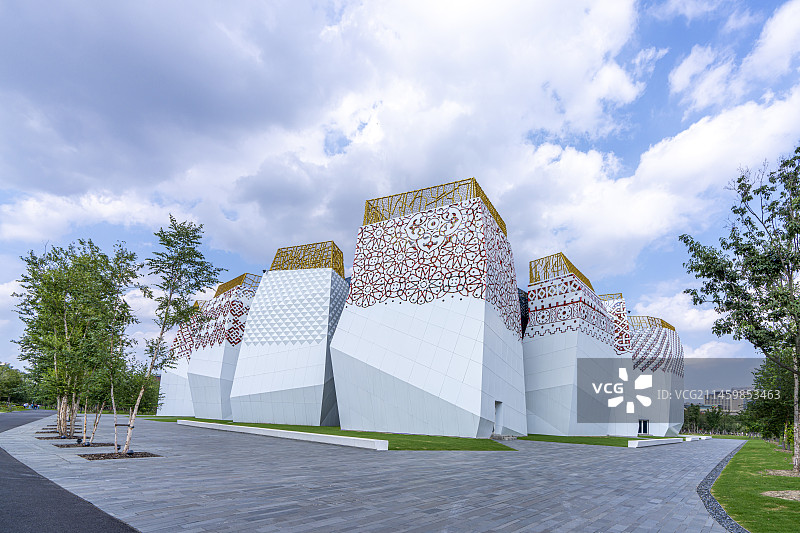 上海世博会 俄罗斯馆图片素材