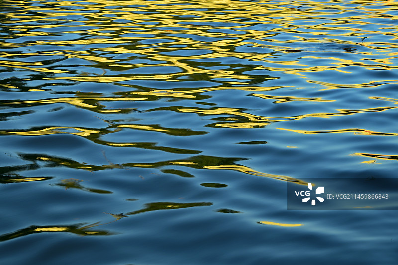 水波荡漾的全帧拍摄图片素材