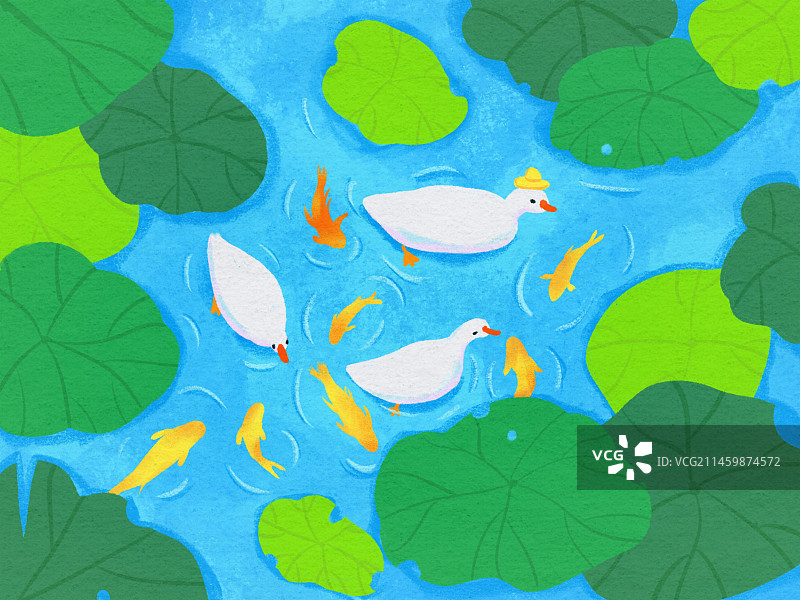 季节插画图片素材