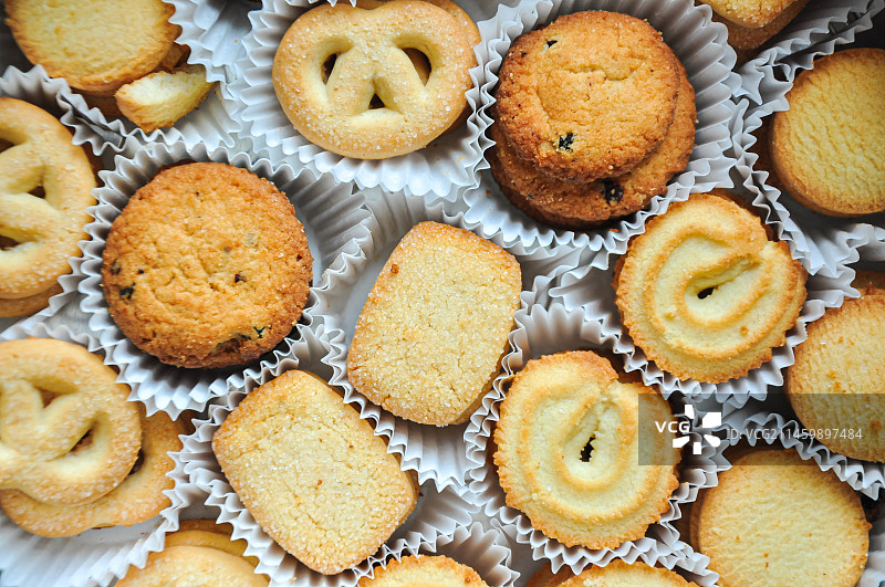 瑞士曲奇饼图片素材