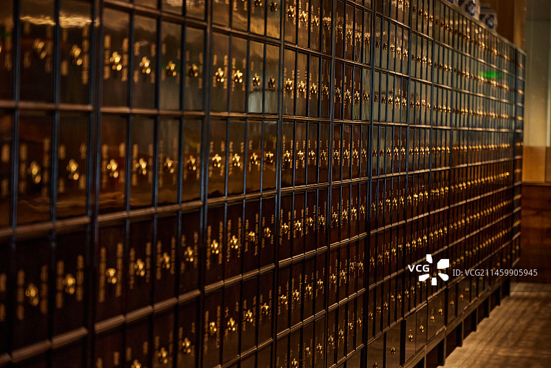 中药柜  抽屉  药房图片素材