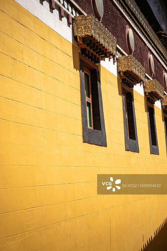 藏居外墙 窗户图片素材