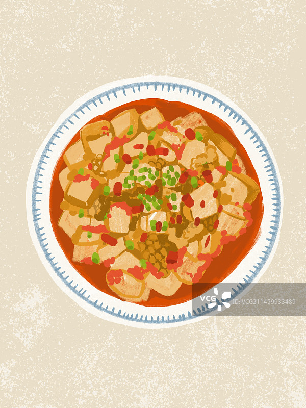 麻婆豆腐图片素材