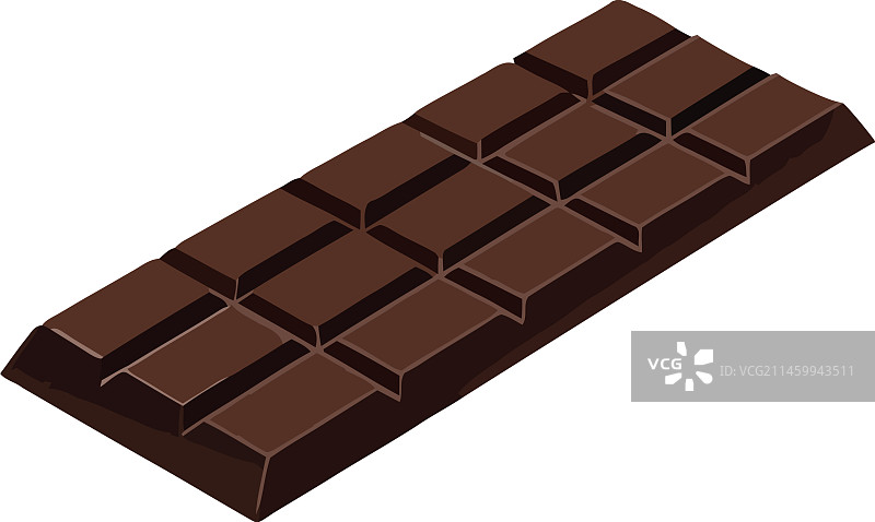 黑巧克力切片设计图片素材