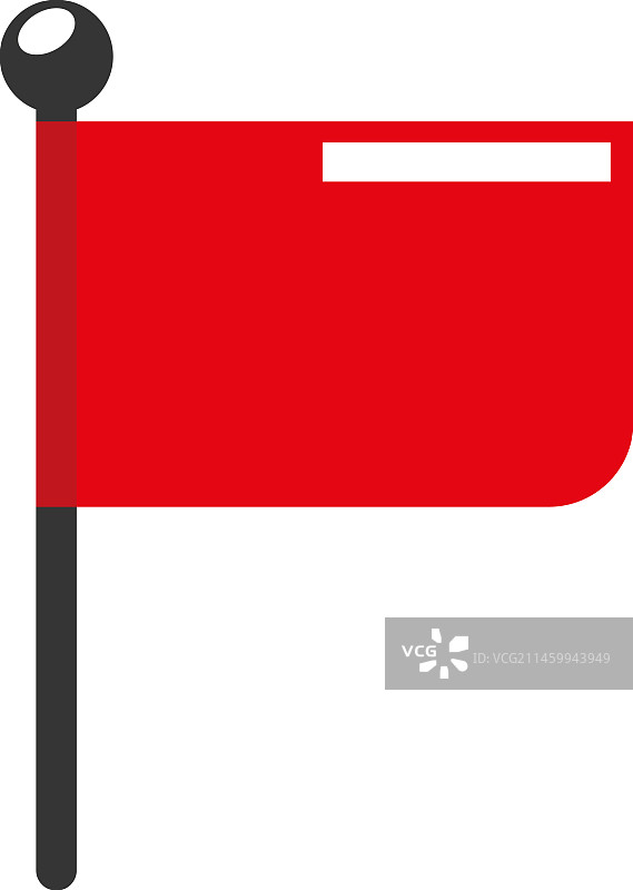 图钉图标定位旗帜标记图片素材