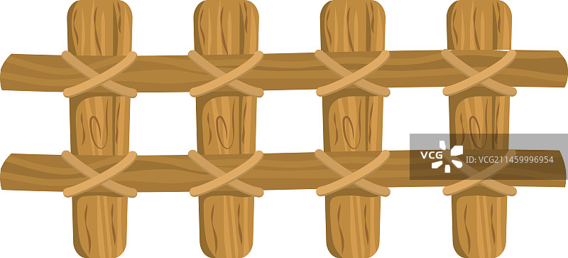 花园木栅栏后院图片素材