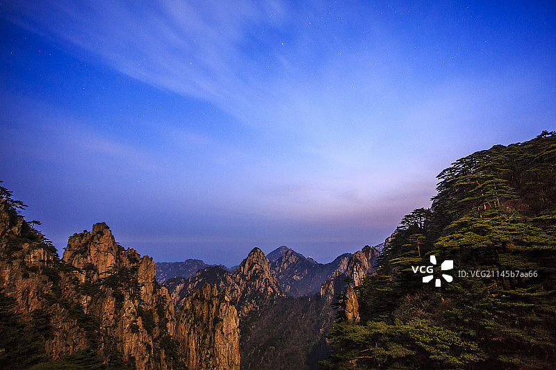 安徽黄山、古村、木坑竹海图片素材