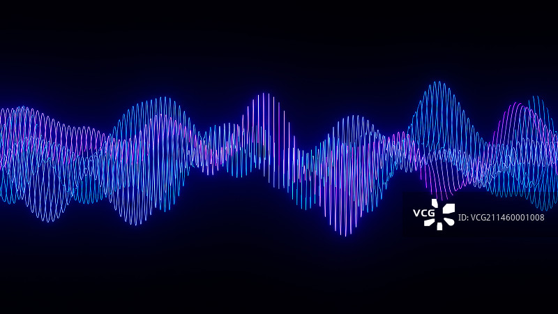 曲线波浪纹理电流音波图片素材
