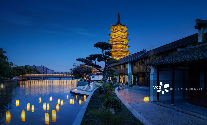 上海泗泾古镇图片素材