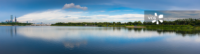 深圳湾人才公园全景图片素材