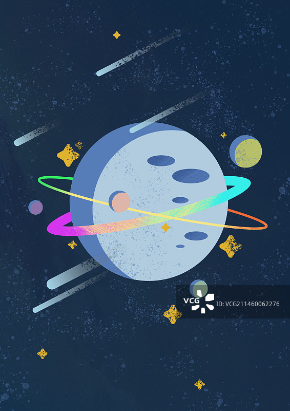 探索星空图片素材