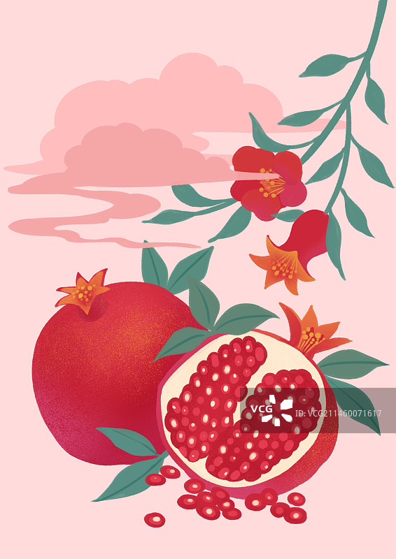 水果插画图片素材