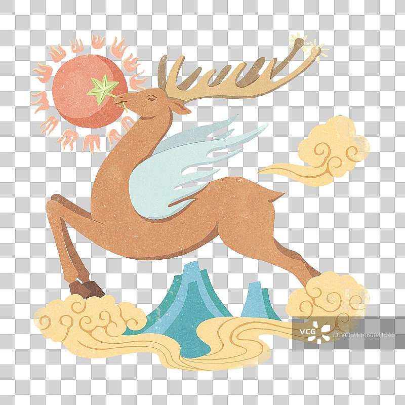 裕固族图腾图片素材