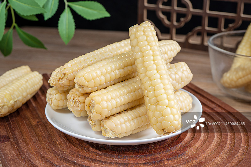 拇指玉米图片素材