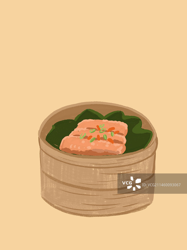 荷叶粉蒸肉图片素材