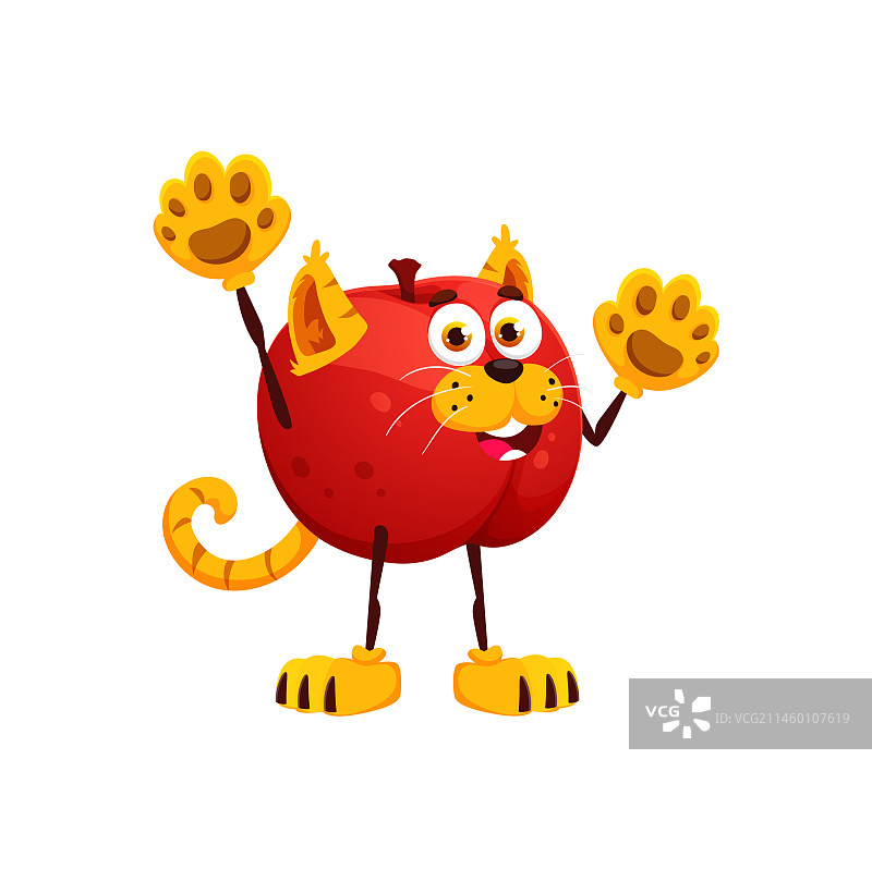 卡通趣味万圣节李子猫装扮图片素材