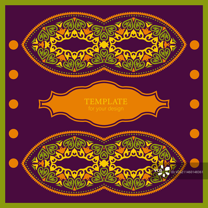 装饰性正方形设计模板图片素材