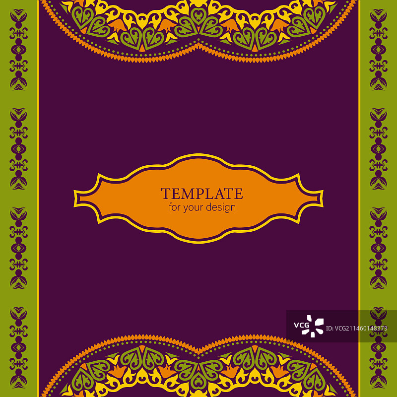 装饰性正方形设计模板图片素材