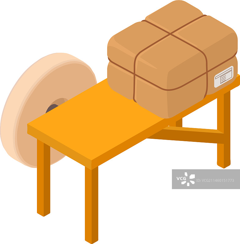 车间设备等距圆形图标图片素材