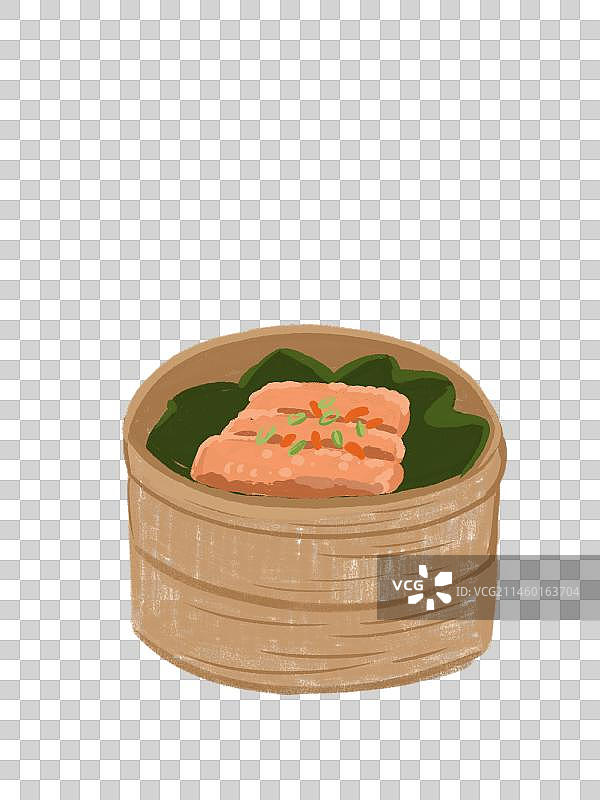 荷叶粉蒸肉图片素材