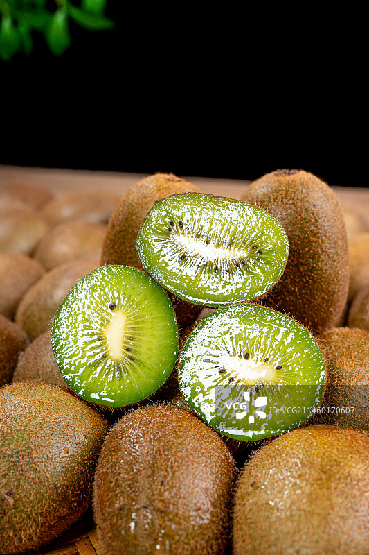 绿心猕猴桃图片素材