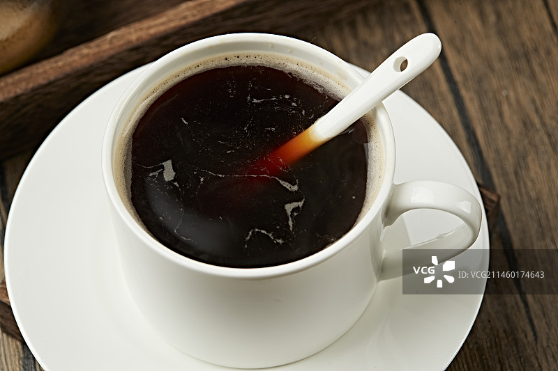 手磨美式黑咖啡图片素材