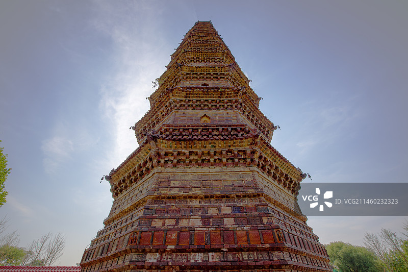 河南开封开宝寺图片素材