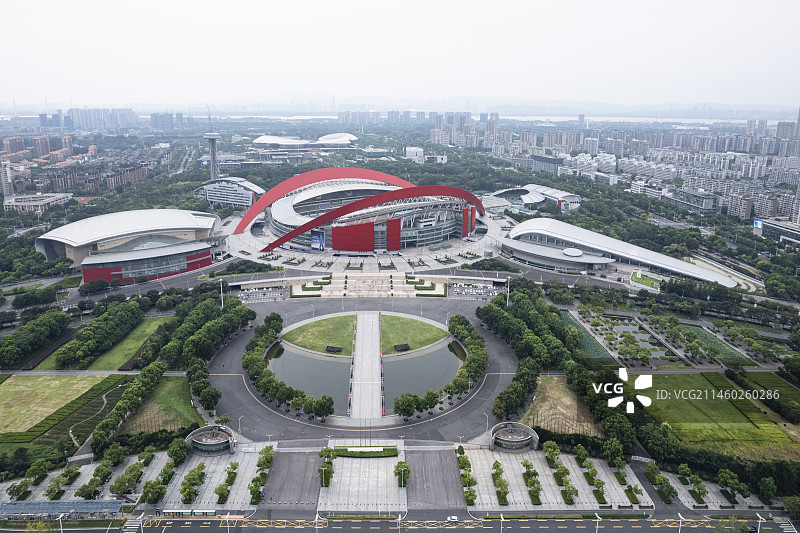 南京建邺区河西新城南京奥林匹克体育中心图片素材