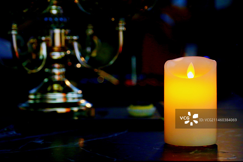 蜡烛灯图片素材