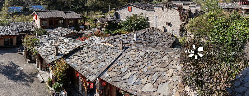 联合国世界旅游组织2023年“最佳旅游乡村”——陕西商洛朱家湾村风光图片素材