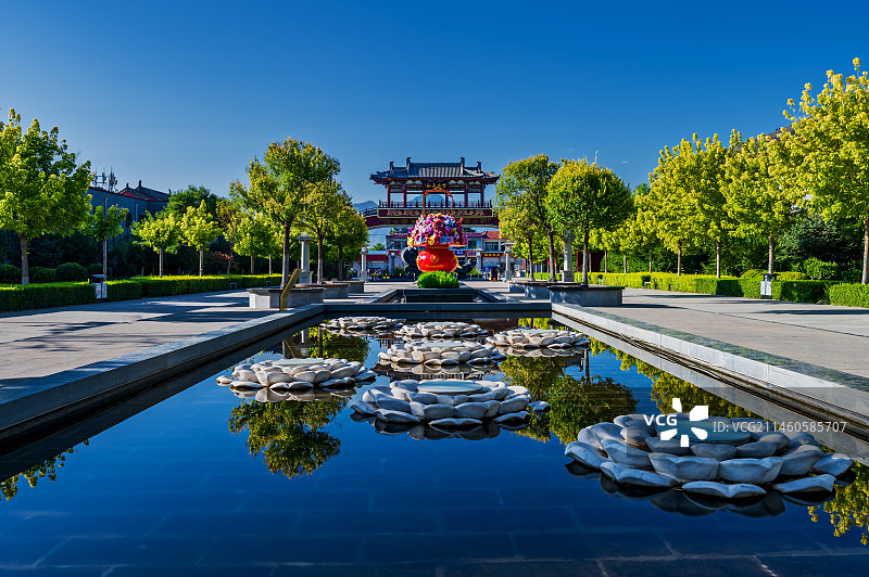 繁峙县憨山文化旅游景区图片素材