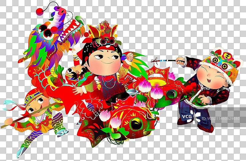 文化民俗小吃 龙 传统节庆图片素材