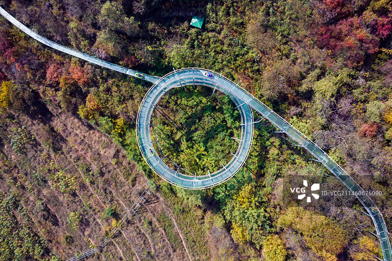 山东文旅红叶柿岩旅游区图片素材