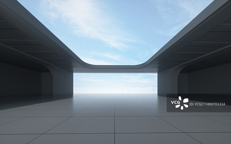 3d图形空间场景广场背景图片素材