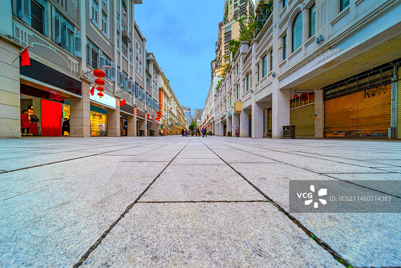 厦门市中山路步行街建筑街道图片素材