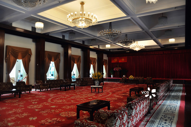 胡志明市统一宫 Dinh Độc Lập图片素材