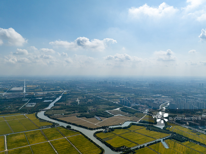 上海郊区田园风光图片素材