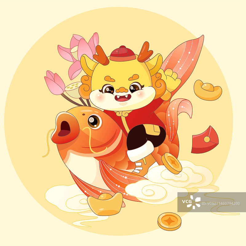 恭喜发财大吉大利图片素材