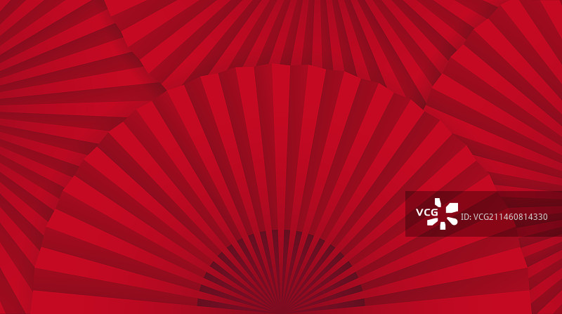 中国风红色扇子背景图片素材